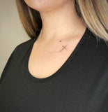 Cross Necklace - Silver