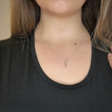 Angel Wing Necklace - Silver