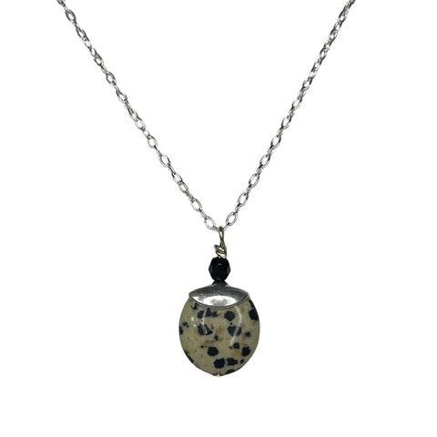 Dalmatian Jasper Necklace