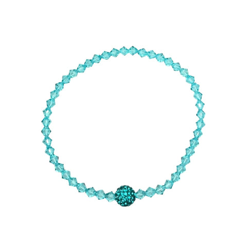 Birthstone December Swarovski Bracelet