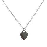 Heart of Silver Necklace