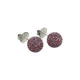 Purple Opal Shimmer Studs 40% Off