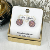 Purple Opal Shimmer Studs 40% Off