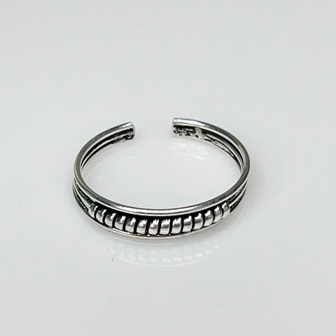 Toe Ring - Ridged