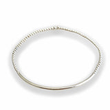 2mm Soothing Tube Bracelet Silver