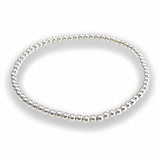 3mm Soothing Bracelet Silver
