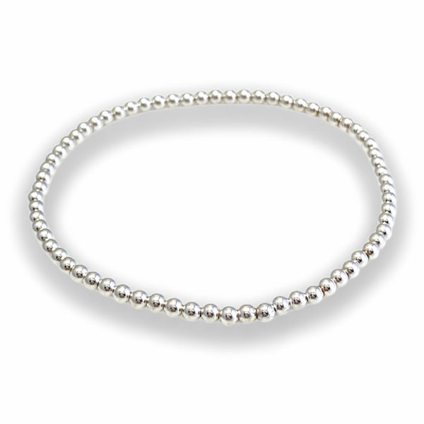 3mm Soothing Bracelet Silver