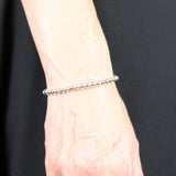 5mm Soothing Bracelet Silver