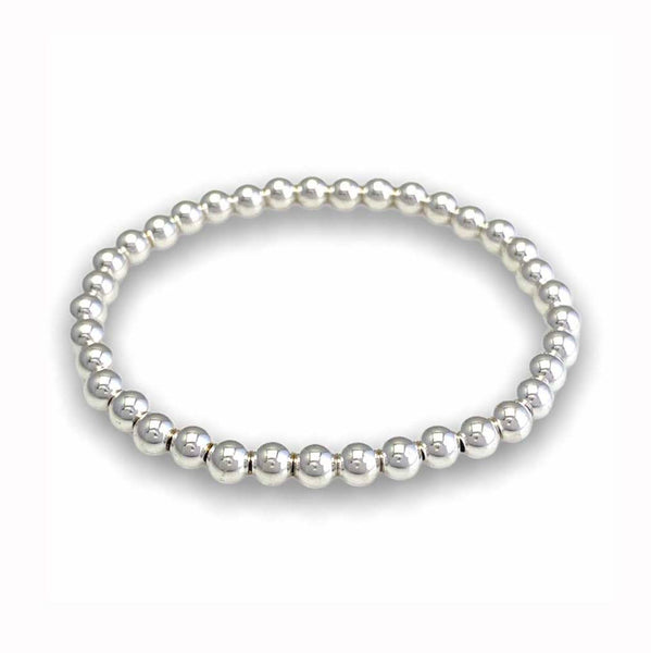 5mm Soothing Bracelet Silver