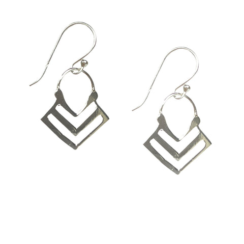 Chic Chevron Earrings 30% off