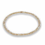 Itty-bitty Rose Gold Swarovski Bracelet