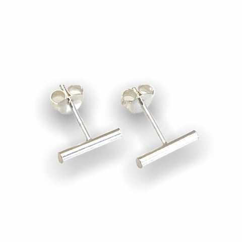 Bar Studs - Silver